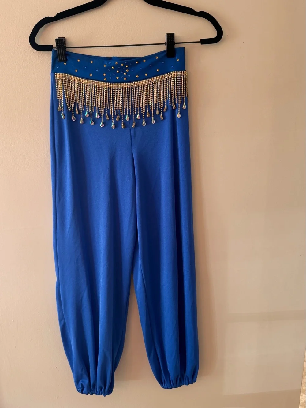 Kelle: semi-custom Genie /Harem Style Dance Costume Two-Piece Set CL